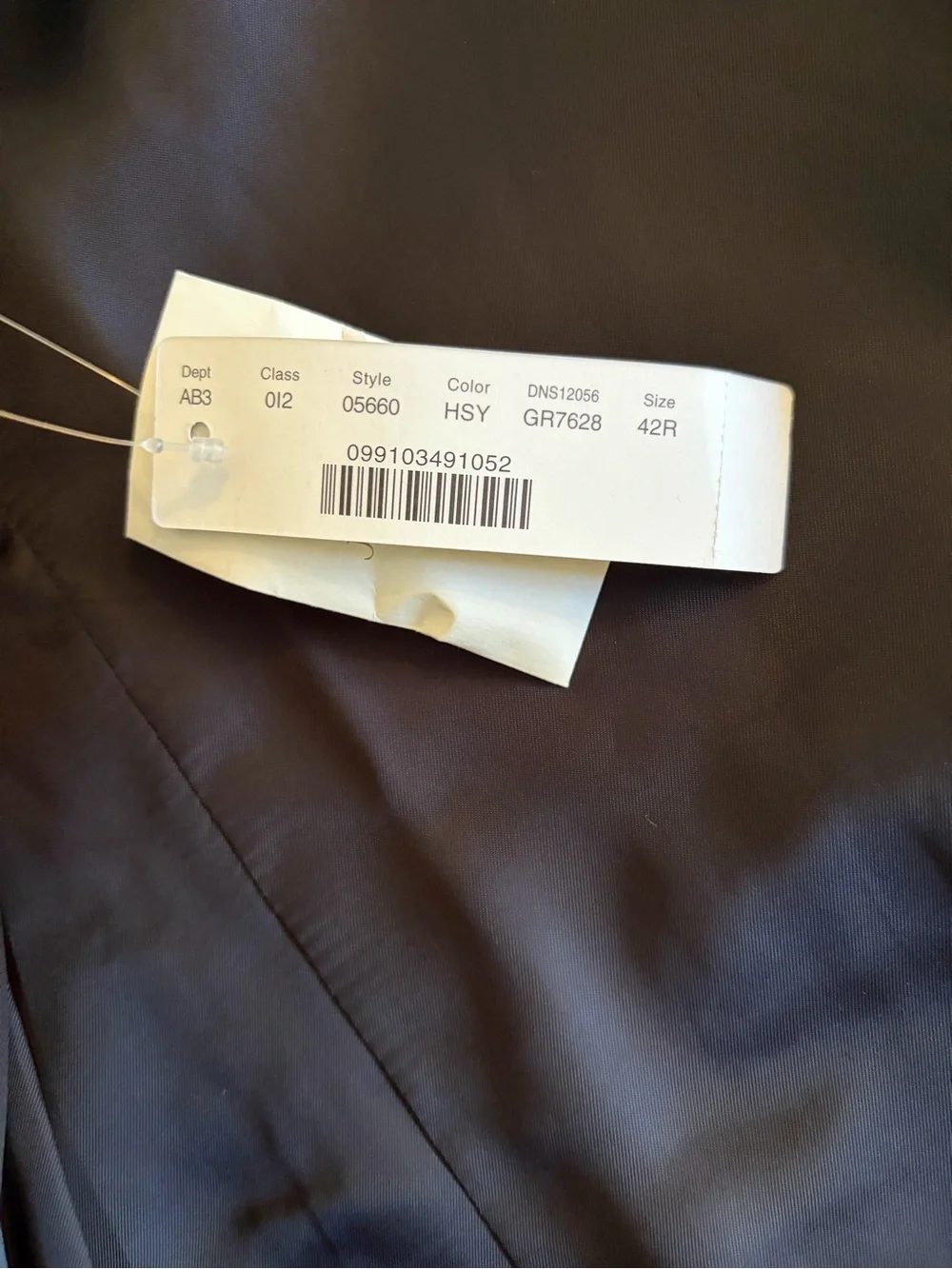 J.CREW Ludlow Gray Wool Long Winter Overcoat 42R Slim Fit Single-Breasted